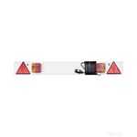 Maypole 4' / 1.21m Lighting / Trailer Board with 7m Cable - 7 Pin 12V
