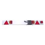 Maypole 4ft 6in 1.4m Trailer Light Board 7 Pin 12V with 6m Cable, Fog Lamp & Reflectors (256P)