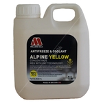 Millers Oils Alpine Yellow Antifreeze & Coolant Concentrate