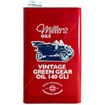 Millers Oils Vintage Green Gear Oil 140 GL1