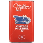 Millers Oils Vintage Millerol 40 Monograde Mineral Engine Oil