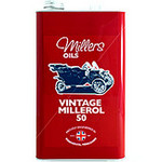 Millers Oils Vintage Millerol 50 Monograde Mineral Engine Oil