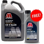 Millers Oils XF Premium C5 V 0w-20 Fully Synthetic Engine Oil