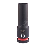 Milwaukee SHOCKWAVE Deep Impact Socket - 1/2 Inch Drive