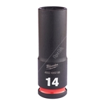 Milwaukee SHOCKWAVE Deep Impact Socket - 3/8 Inch Drive
