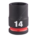 Milwaukee SHOCKWAVE Standard Impact Socket - 3/8 Inch Drive