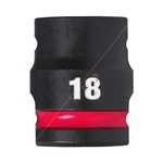 Milwaukee SHOCKWAVE Standard Impact Socket - 1/2 Inch Drive