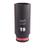 Milwaukee SHOCKWAVE Deep Impact Socket - 3/8 Inch Drive