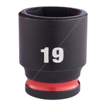 Milwaukee SHOCKWAVE Standard Impact Socket - 3/8 Inch Drive