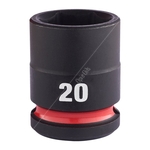 Milwaukee SHOCKWAVE Standard Impact Socket - 1/2 Inch Drive