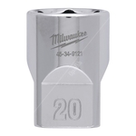 Milwaukee Standard Socket - Metric - 1/2 Inch Drive