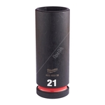 Milwaukee SHOCKWAVE Deep Impact Socket - 1/2 Inch Drive