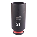 Milwaukee SHOCKWAVE Deep Impact Socket - 3/8 Inch Drive