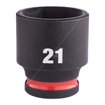 Milwaukee SHOCKWAVE Standard Impact Socket - 3/8 Inch Drive