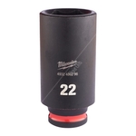 Milwaukee SHOCKWAVE Deep Impact Socket - 3/8 Inch Drive
