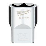 Milwaukee Standard Socket - Metric - 1/2 Inch Drive