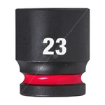 Milwaukee SHOCKWAVE Standard Impact Socket - 1/2 Inch Drive