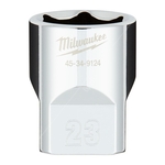 Milwaukee Standard Socket - Metric - 1/2 Inch Drive