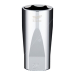 Milwaukee Deep Socket - Metric - 3/8 Inch Drive