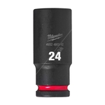Milwaukee SHOCKWAVE Deep Impact Socket - 1/2 Inch Drive