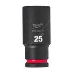 Milwaukee SHOCKWAVE Deep Impact Socket - 1/2 Inch Drive