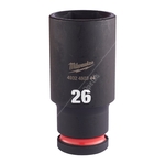 Milwaukee SHOCKWAVE Deep Impact Socket - 1/2 Inch Drive