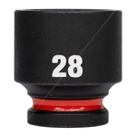 Milwaukee SHOCKWAVE Standard Impact Socket - 1/2 Inch Drive