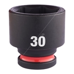 Milwaukee SHOCKWAVE Standard Impact Socket - 1/2 Inch Drive