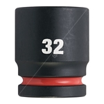 Milwaukee SHOCKWAVE Standard Impact Socket - 3/4 Inch Drive