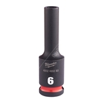 Milwaukee SHOCKWAVE Deep Impact Socket - 3/8 Inch Drive
