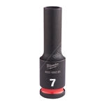 Milwaukee SHOCKWAVE Deep Impact Socket - 3/8 Inch Drive