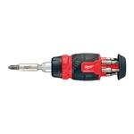 Milwaukee 8 in 1 Compact Ratcheting Multi-Bit Screwdriver