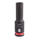Milwaukee SHOCKWAVE Deep Impact Socket - 3/8 Inch Drive