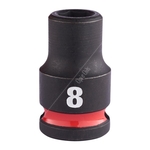 Milwaukee SHOCKWAVE Standard Impact Socket - 3/8 Inch Drive