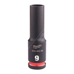 Milwaukee SHOCKWAVE Deep Impact Socket - 3/8 Inch Drive