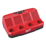 Milwaukee M12 4 Bay Multi Battery Charger