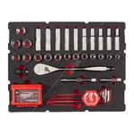 Milwaukee Ratchet, Socket and Hex Key - 1/2 Inch Drive