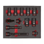 Milwaukee SHOCKWAVE Deep Impact Socket Foam -3/4 Inch Drive
