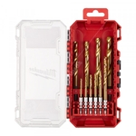 Milwaukee Shockwave HSS-G Tin Red Hex Metal Drill Bit