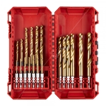 Milwaukee Shockwave HSS-G Tin Red Hex Metal Drill Bit