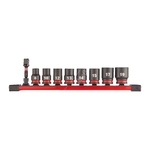 Milwaukee SHOCKWAVE Standard Impact Socket Rail - 3/8 Inch Drive
