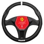 MOMO Super Grip Steering Wheel Cover  Black / White