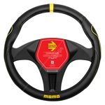 MOMO Super Grip Steering Wheel Cover  Black / Yellow