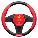 MOMO Tuning Steering Wheel Cover  Black / Red
