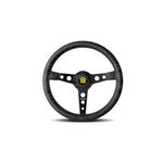 MOMO Prototipo Heritage 350mm Black Street Steering Wheel