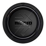 MOMO Arrow Horn Button 2 Contact - Matt Black Edition (HOARW10BLKEDF)