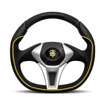 MOMO GT50 2.0 Black Yellow 350mm Steering Wheel (VGT502BKYE35R)