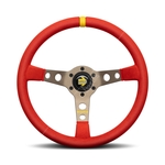 MOMO Mod. 07 350mm Red Track Steering Wheel