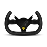 MOMO MOD.101 Racing Steering Wheel - Black Suede