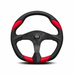 MOMO Quark Steering Wheel - Red 350mm